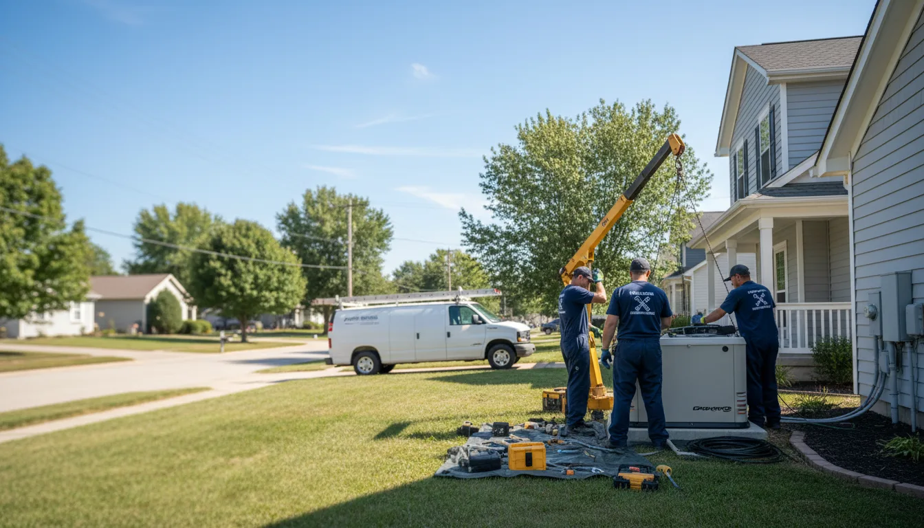 Generator Installation in Hazel Park, MI near me